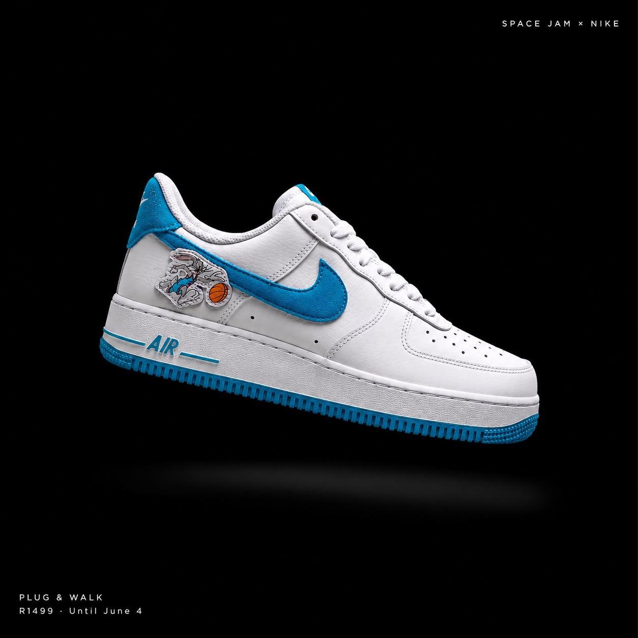 Space Jam x Nike Air Force 1 '07 "Hare" Edition
