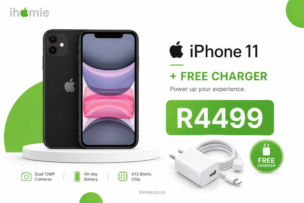 iPhone 11 + Free Charger